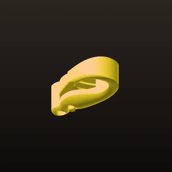 Toti Clasp 3D Model