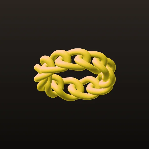 Cartier Ring 3D Model
