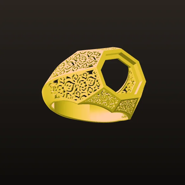 انگشتر مردانه فیوژن کد 01