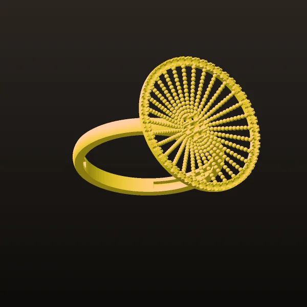 Women's Ring Code 13 3D Model