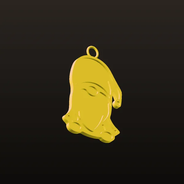 Pak Pendant Piece Dwarf 4 Code 01 3D Model