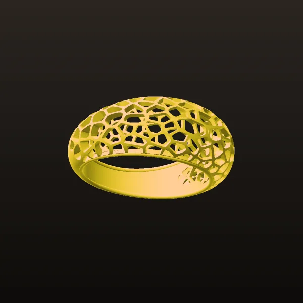 Lace Damleh Ring 3D Model