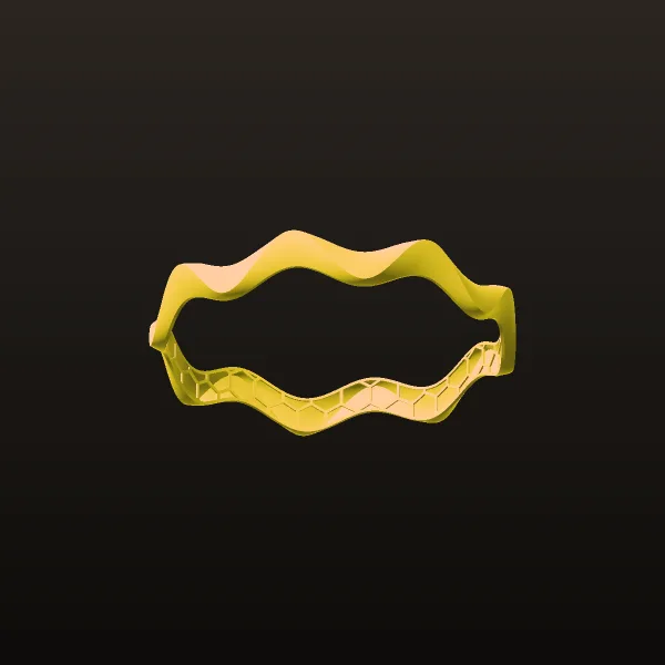 Twist Bangle 3D Model