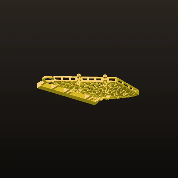 Ahram Masr Necklace 3D Model