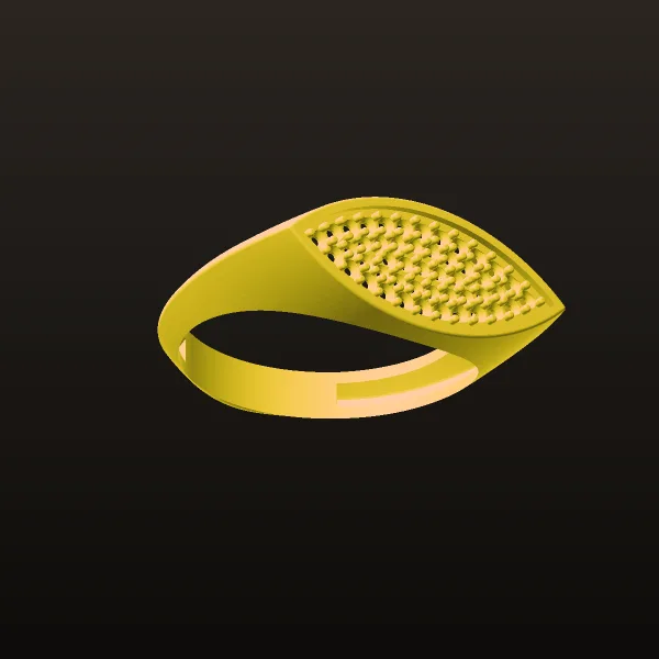 Minimal Ring Code 01 3D Model