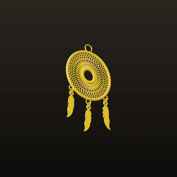 Sabk Darim Kachr Pendant Weight 3D Model