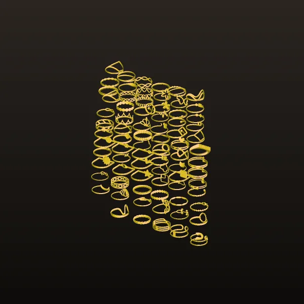 Minimal Sabk Ring 3D Model