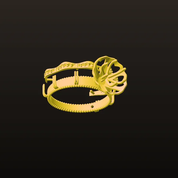 Ring Solitaire Ring Code 09 3D Model