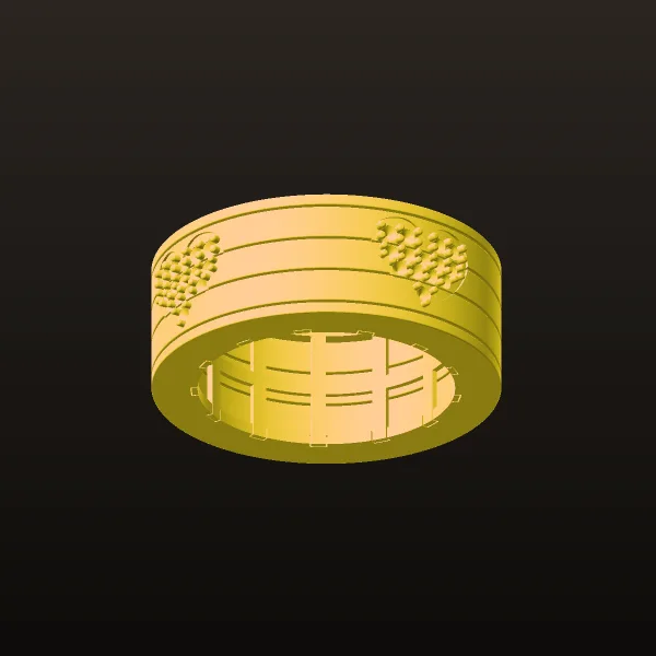 انگشتر چرخشی کد 01