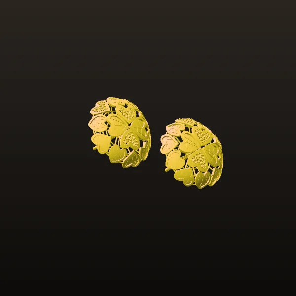 گوشواره طرح قلب 01