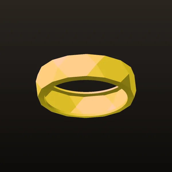 Fast Ring Code 03 3D Model