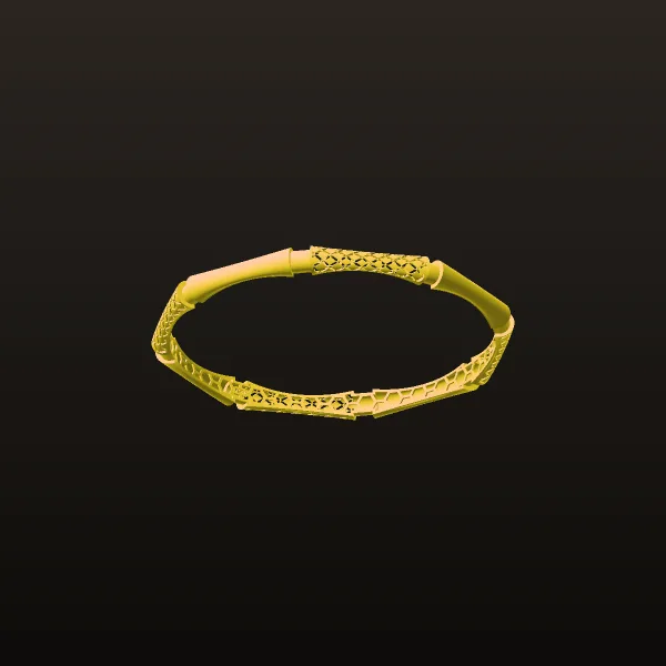 Astkhoni Bangle 3D Model