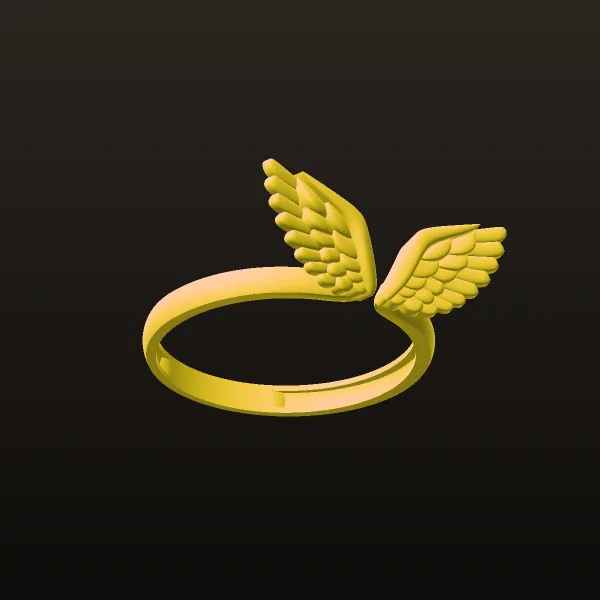 انگشتر مینیمال بال کد 06