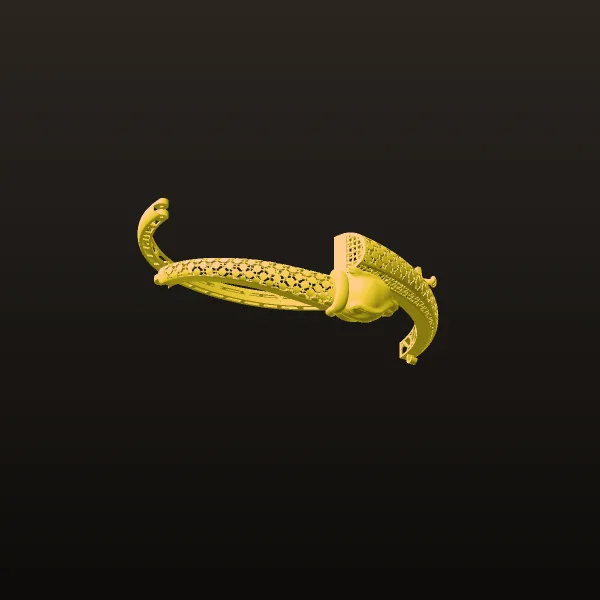 Tiger Kaleh Bracelet 3D Model