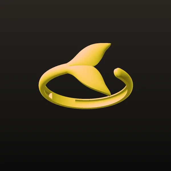Fish Dam Ring 3D Model