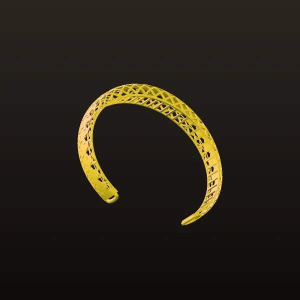 Vnkilif Syah Ghalm Bracelet Code 03 3D Model