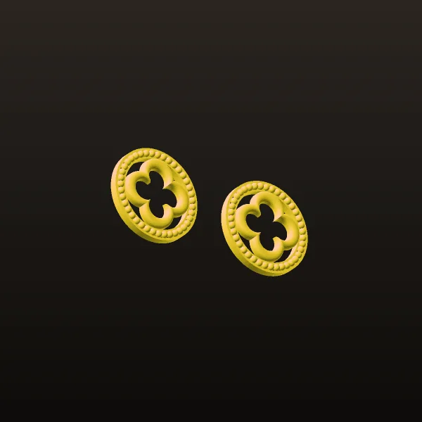 Vnkilif Earrings Code 01 3D Model