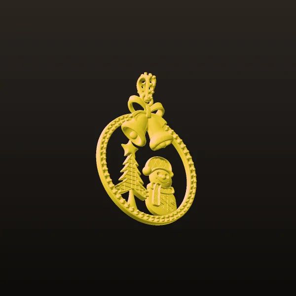 Karismsi Pendant 01 3D Model