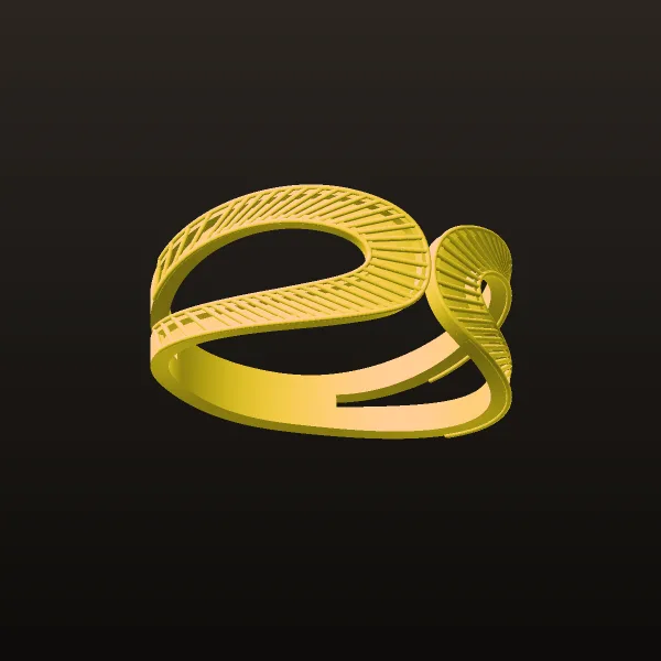 Fusion Falo Ring 3D Model