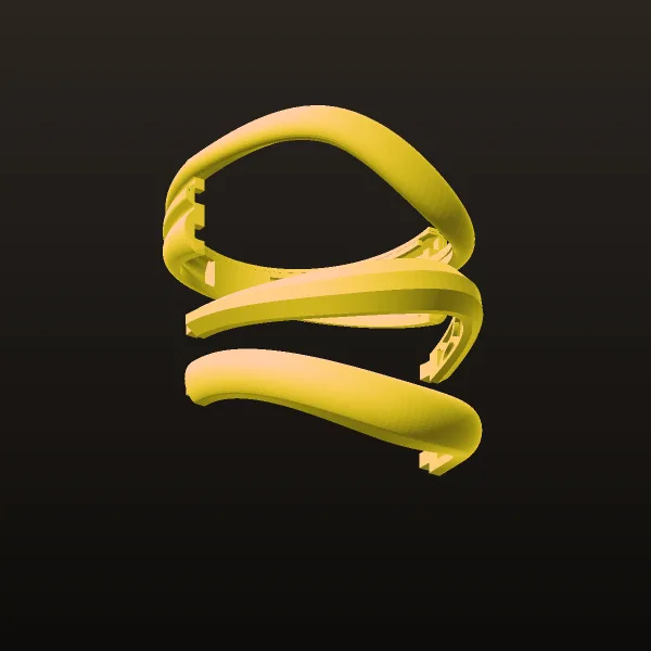 Chand Takeh Ring Code 24 3D Model