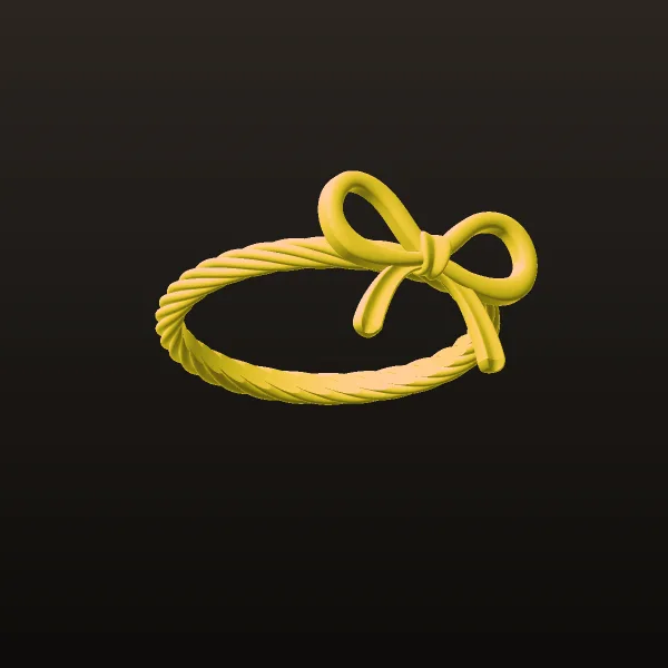 Papyvn Ring Code 01 3D Model