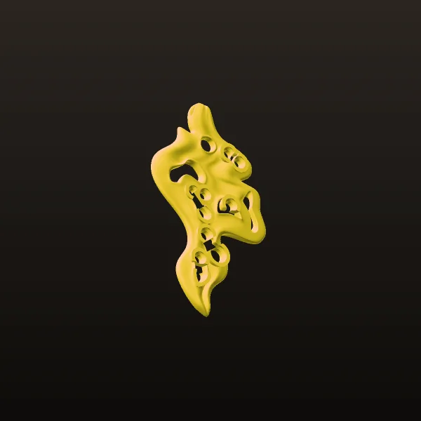 Marjan Daryayi Pendant Code 1 3D Model