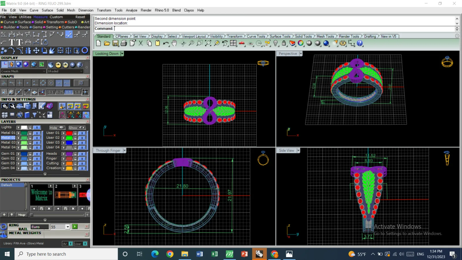 Infinity Ring 3D Model — image 2
