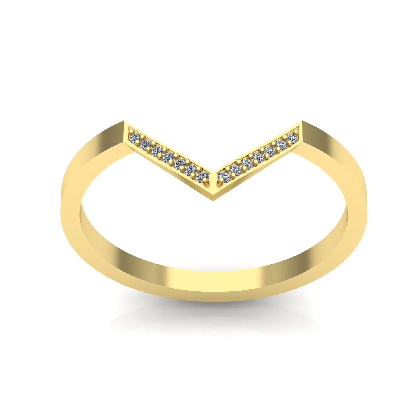 Triangle Ring 3D Model — image 7