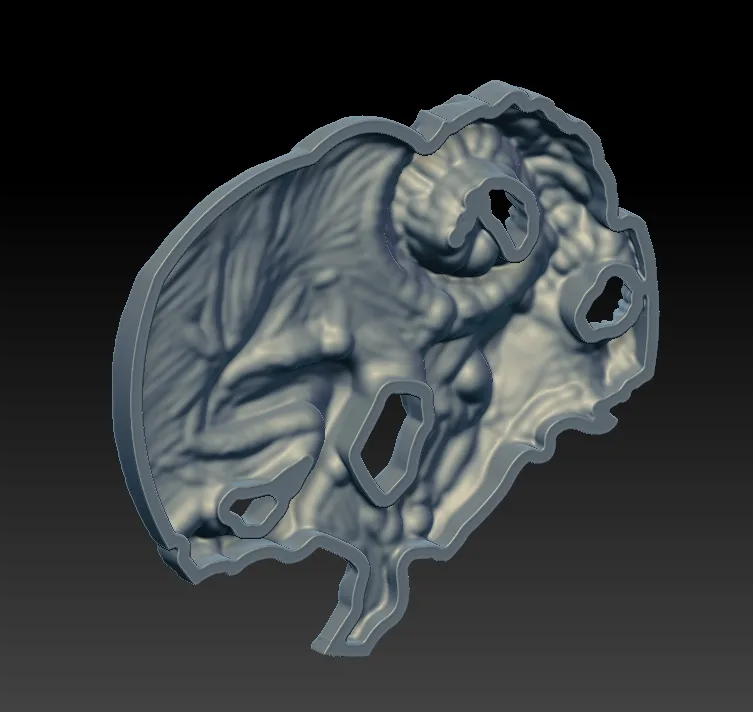 Symbol Birth Month Farordin Magrit 3D Model — image 2