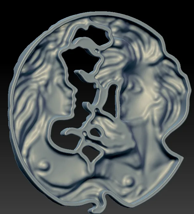 Symbol Birth Month Khardad Magrit 3D Model — image 2