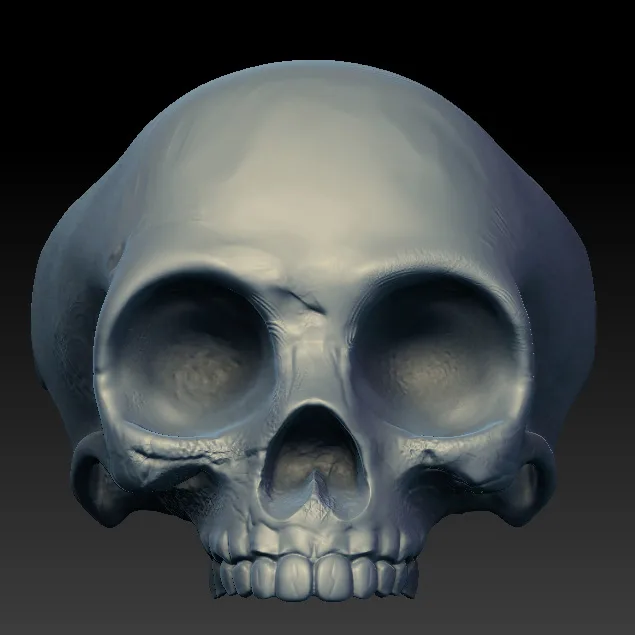 Skeleton Ring SK-02 3D Model — image 1