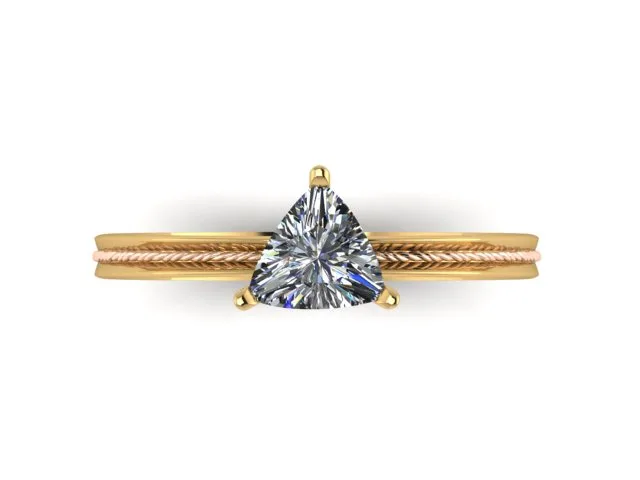 Ring Solitaire Ring Code 07 3D Model — image 4