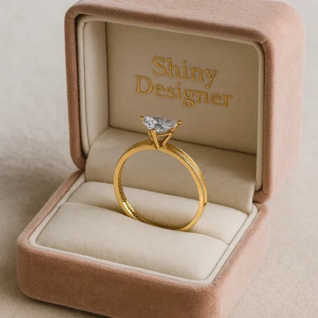 Ring Solitaire Ring Code 07 3D Model