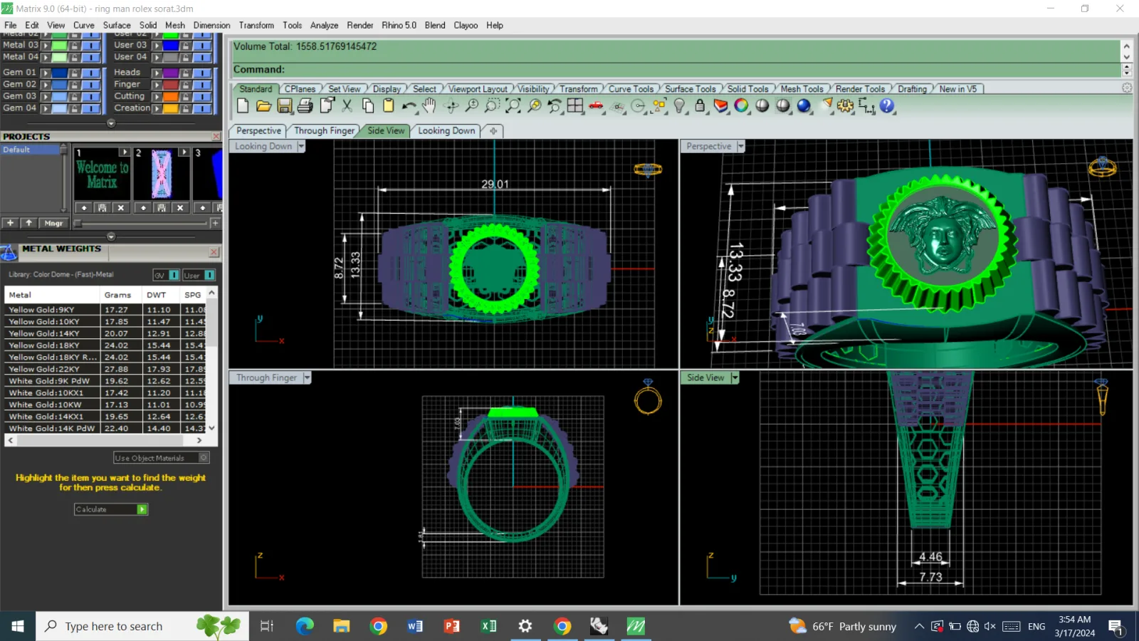 Men's Ring 3D Model — image 2