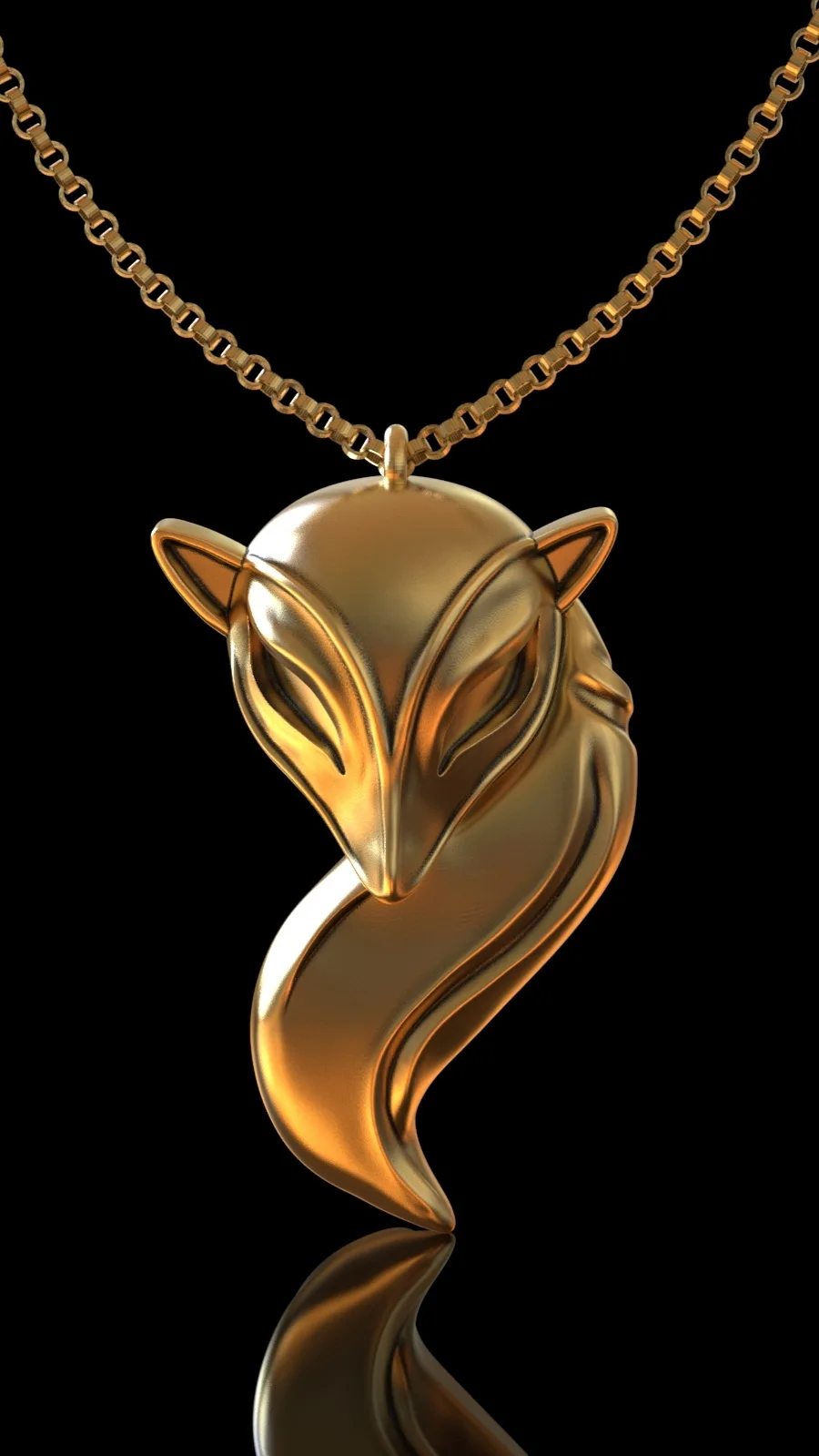 آویز گردنبند روباه - Fox Pendant — تصویر ۵