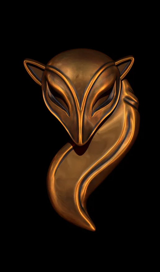 آویز گردنبند روباه - Fox Pendant — تصویر ۴