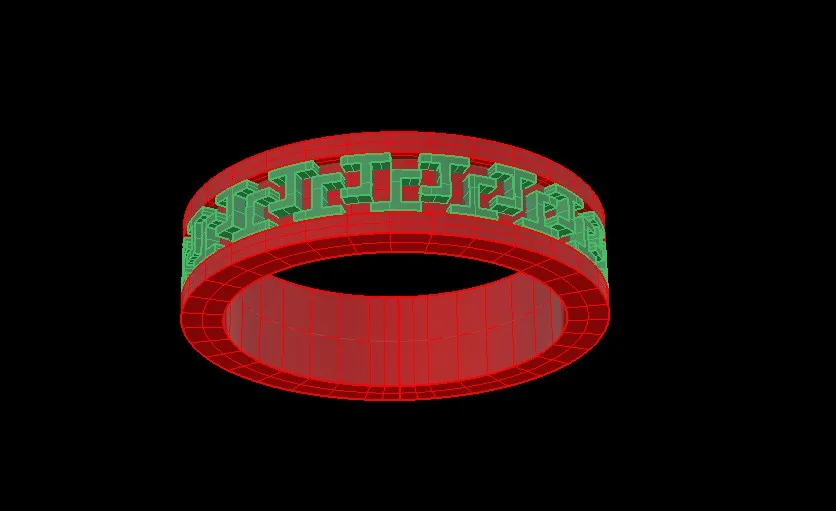 Vrsacheh Ring F-1 3D Model