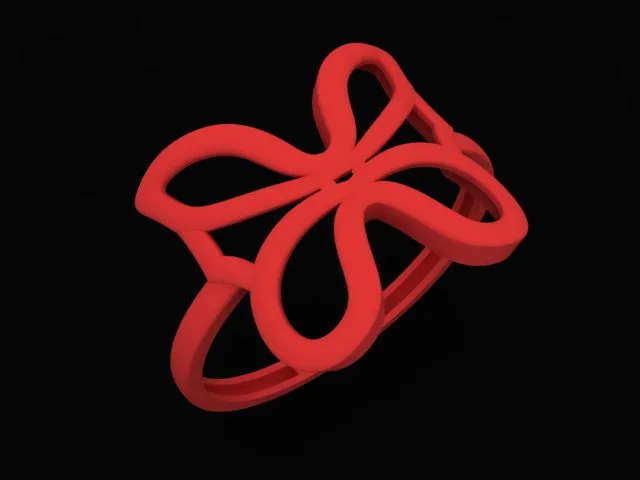 Ring R-G-01 3D Model