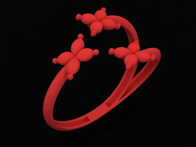 Ring R-G-51 3D Model
