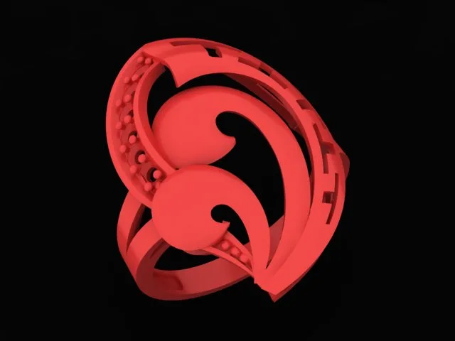 Ring R-K-L-12 3D Model
