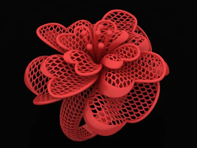 Ring R-F-G-05 3D Model