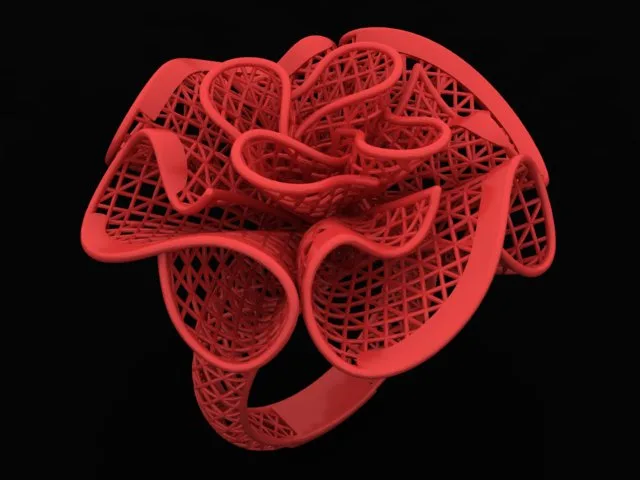 Ring R-F-G-08 3D Model