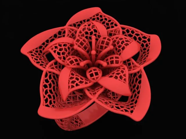Ring R-F-G-19 3D Model