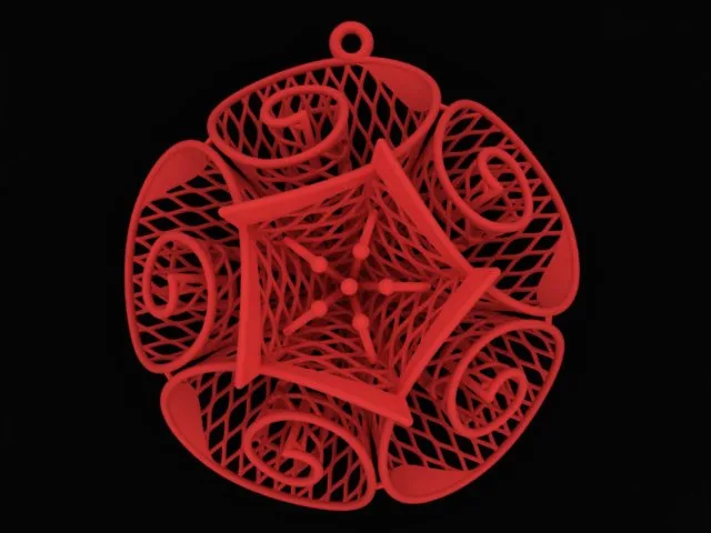 Pendant N-F-G-09 3D Model