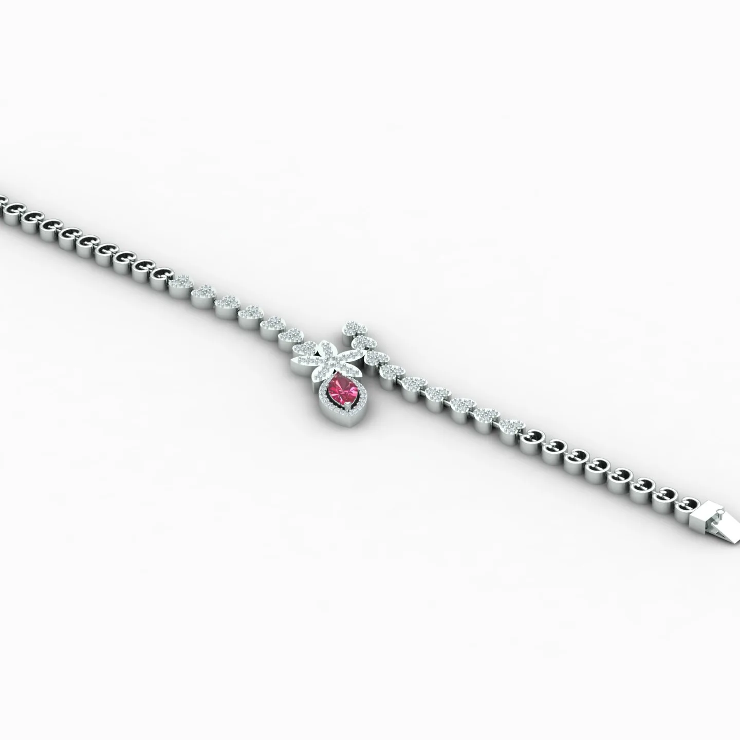 Set Jewelry Code 02 3D Model — image 19