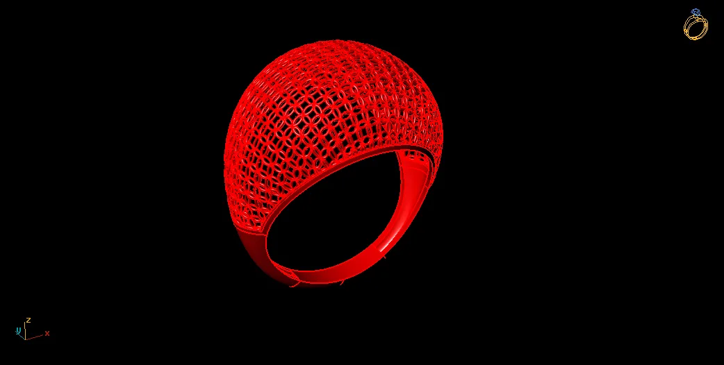 Fusion Ring F-2 3D Model