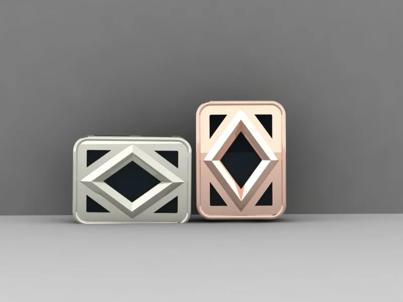 Lozi Pendant 3D Model — image 2