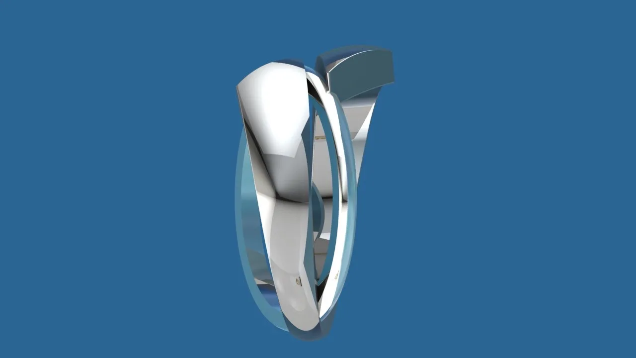Zarbdr Ring 3D Model — image 3