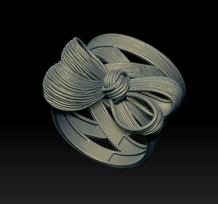 Papyvn Ring R-01 3D Model — image 3