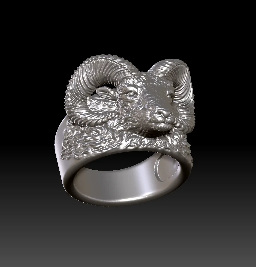 Iran Ghoch Ring R-07 3D Model — image 2